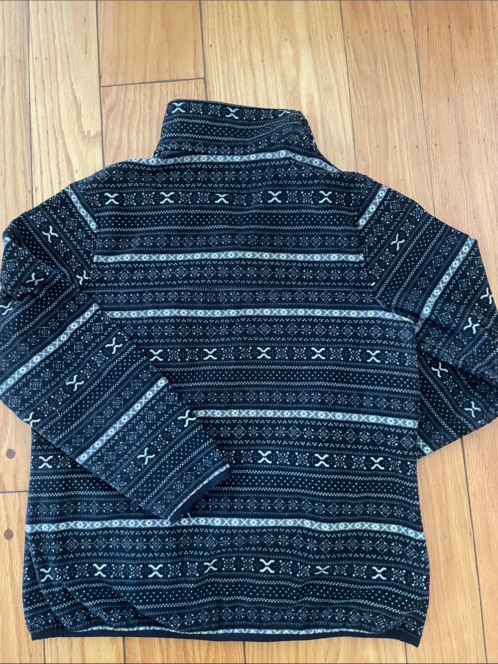 JACHS Patterned Quarter-Zip Sweater - Picture 10 of 10